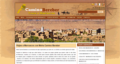 Desktop Screenshot of caminobereber.com
